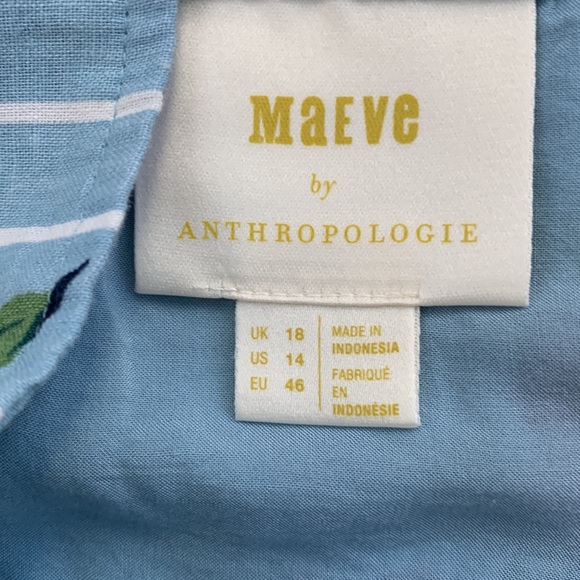 Anthropologie/Maeve Claudette Midi Skirt Size 14 - Picture 6 of 9